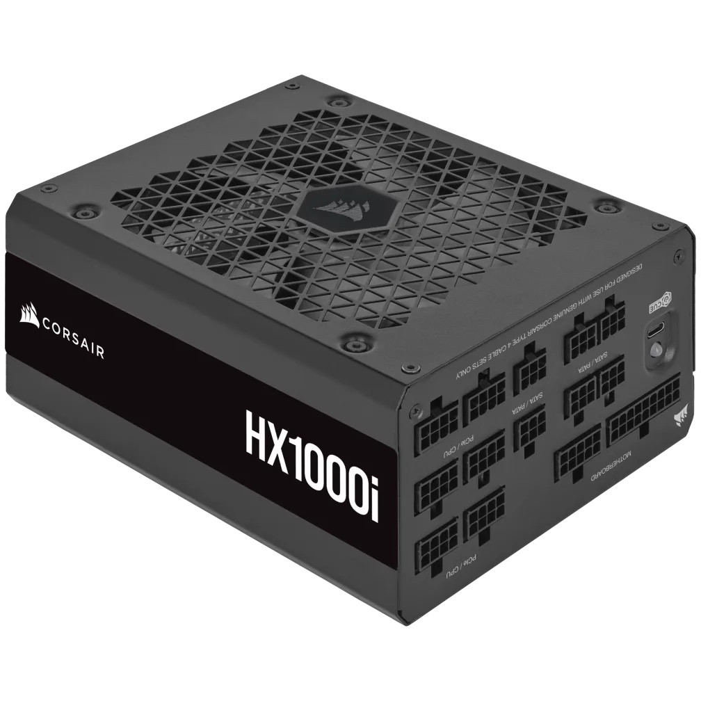 Furnizues Energjie Corsair HXi Series HX1000i / 1000W / 80 PLUS Platinum - Zezë - Figura 2