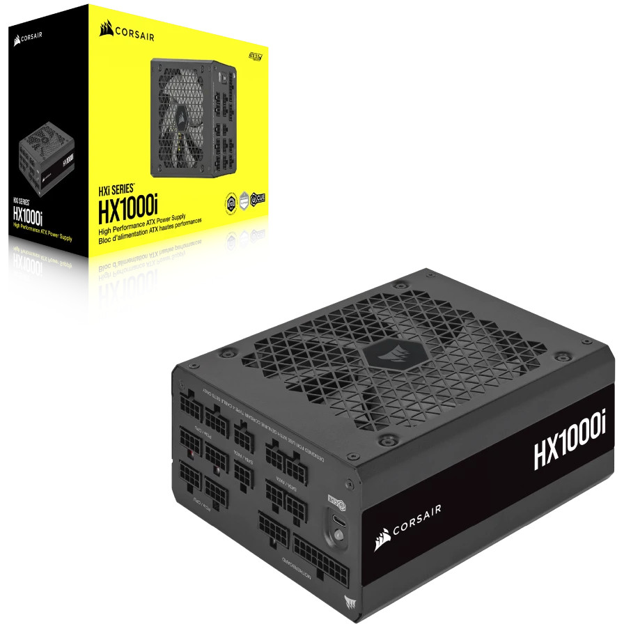 Furnizues Energjie Corsair HXi Series HX1000i / 1000W / 80 PLUS Platinum - Zezë - Figura 4
