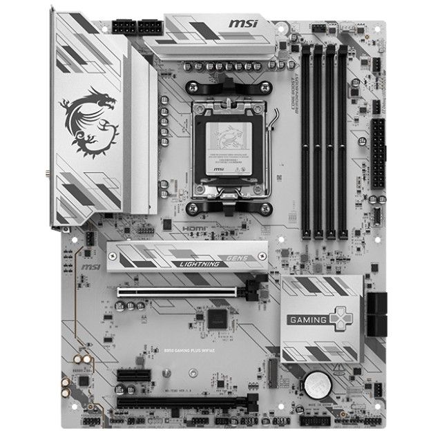 Pllakë Amë AMD AM5 MSI B850 GAMING PLUS WIFI6E / DDR5 / HDMI