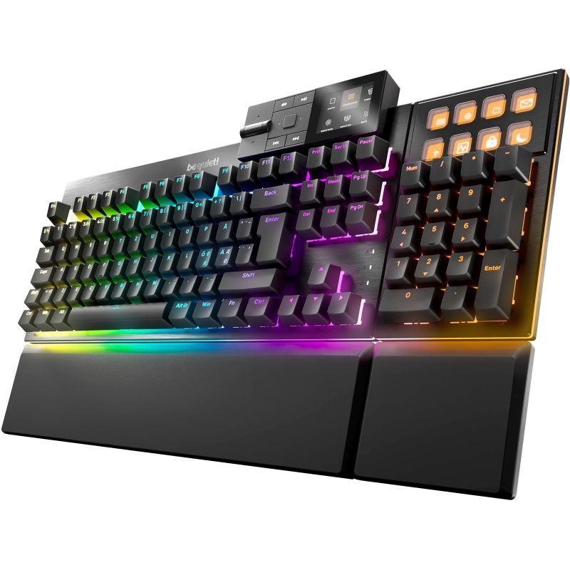 Tastierë Gaming be quiet! Dark Mount Silent Linear RGB Wired / QWERTZ / German Language – Zezë