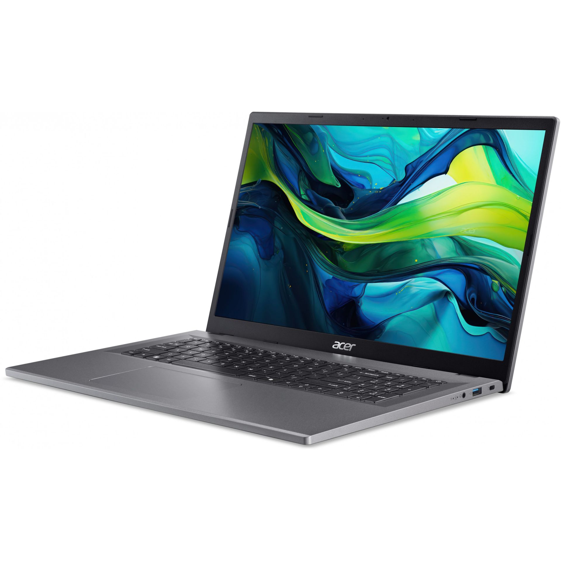 Laptop Acer Aspire Go 17 AG17-31P-34GB / i3-N355 / 16GB LPDDR5 / 512GB / 17.3" Full HD IPS / Intel Graphics / DE - Gri - Figura 3