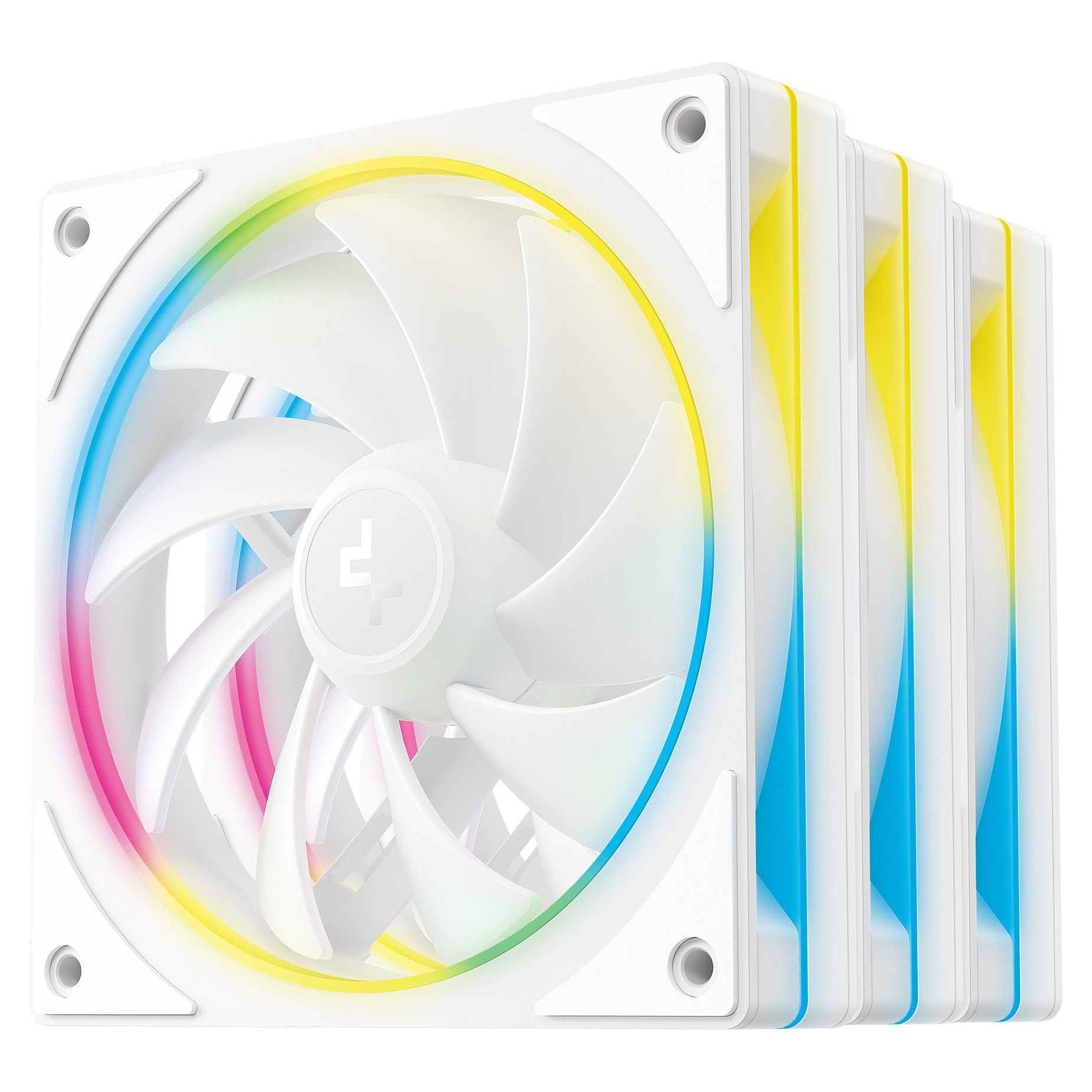 Ftohës për Kasë 120mm DeepCool FL12R SE WH / ARGB PWM - Bardhë