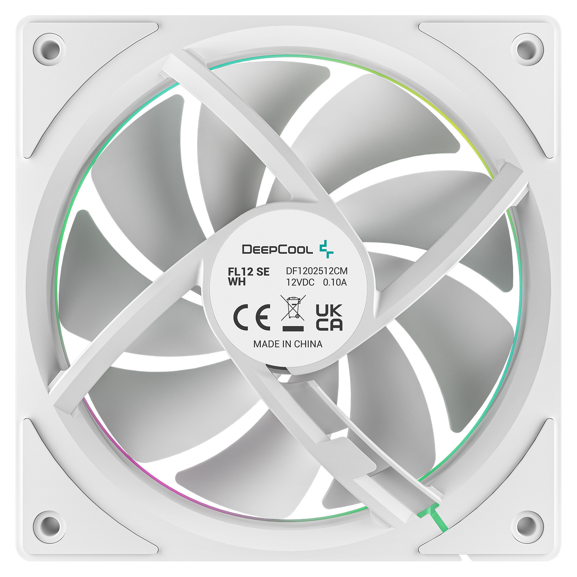 Ftohës për Kasë 120mm DeepCool FL12R SE WH / ARGB PWM - Bardhë - Figura 4
