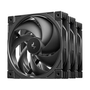 Ftohës për Kasë 120mm DeepCool FD12 V2 / PWM - Zezë