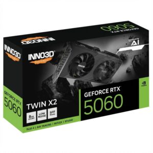Kartelë Grafike Inno3D RTX 5060 Twin X2 OC / 8GB GDDR7