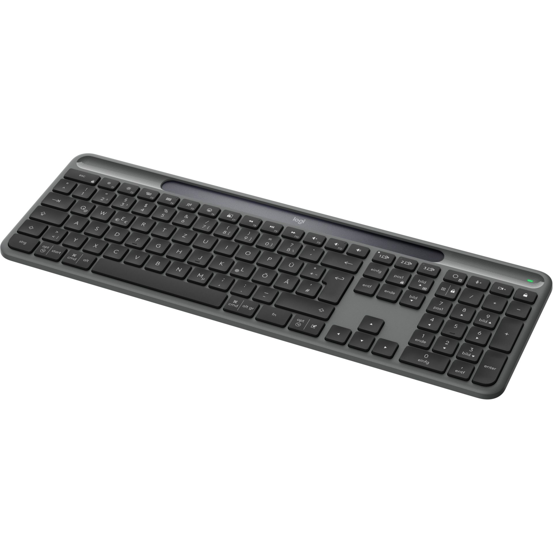 Tastierë pa kabllo Logitech Signature Slim K980 Solar+ / QWERTZ – Grafit - Figura 3