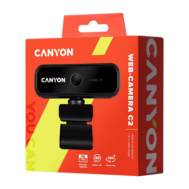 Webcam Canyon C2 / HD 720p – Zezë - Figura 2
