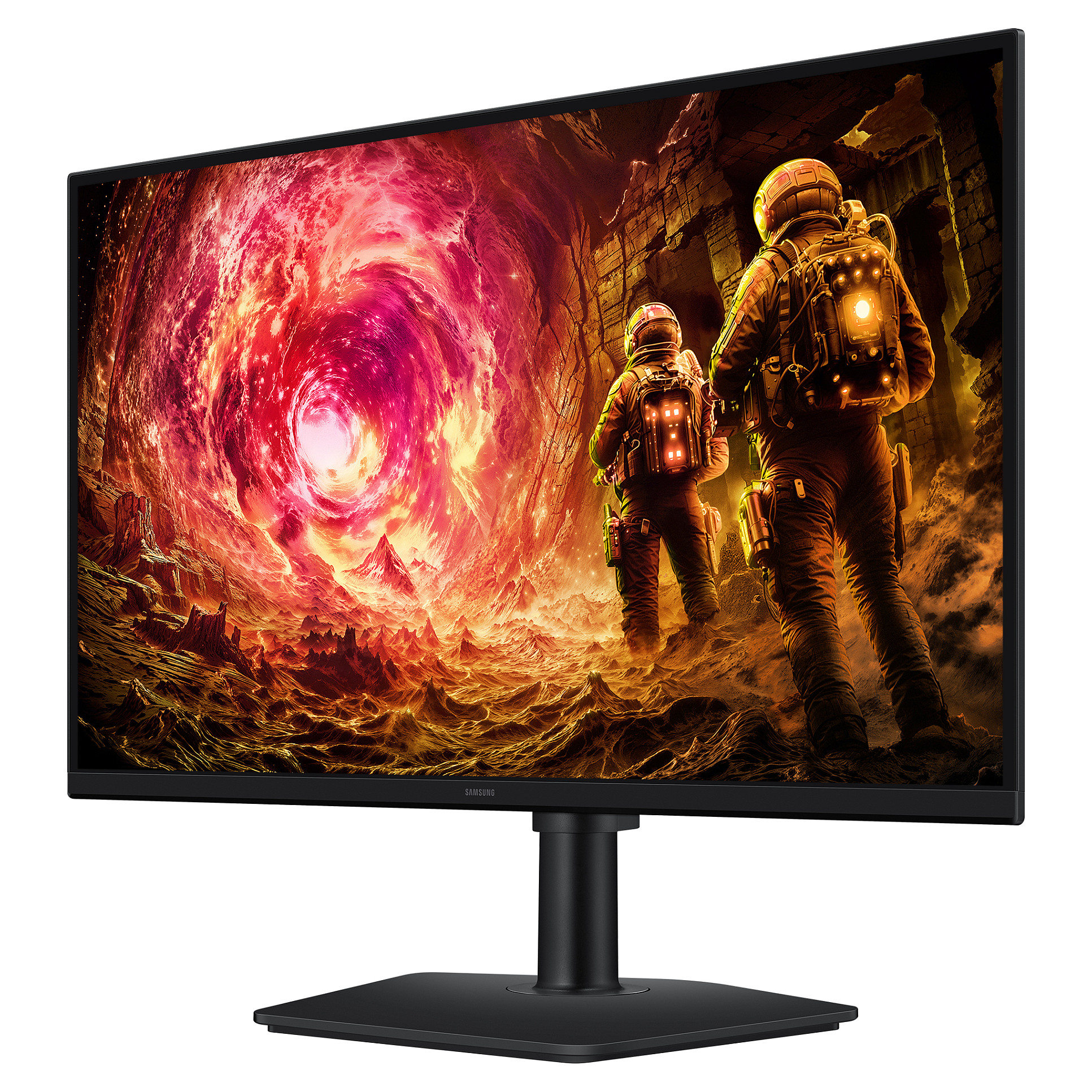 Monitor Gaming Samsung Odyssey G5 G50F / 27"/ Quad HD IPS LCD / 180Hz / 1ms / HDMI+DP - Zezë - Figura 3