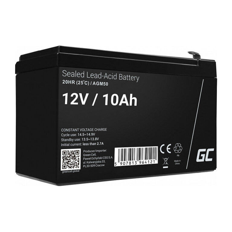 Bateri Green Cell Replacement Battery / AGM50 / 12V / 10Ah / AGM