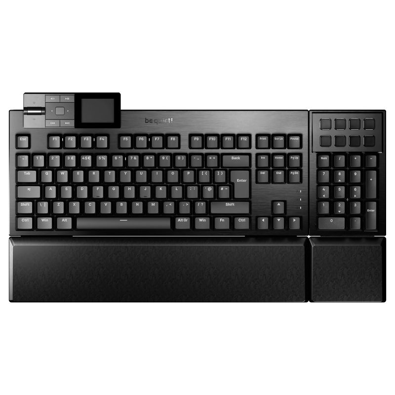 Tastierë Gaming be quiet! Dark Mount Silent Linear / Wired / QWERTY / UK Language – Zezë - Figura 2