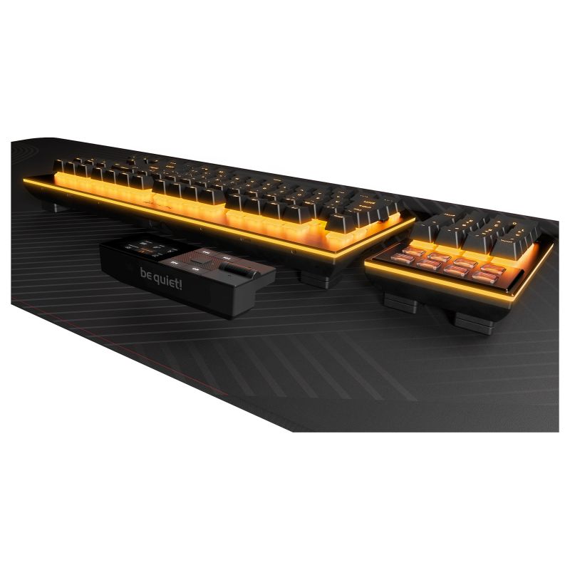 Tastierë Gaming be quiet! Dark Mount Silent Linear / Wired / QWERTY / UK Language – Zezë - Figura 4