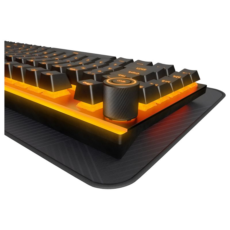 Tastierë Gaming be quiet! Dark Mount Silent Linear USB / Wired / UK Language – Zezë - Figura 4