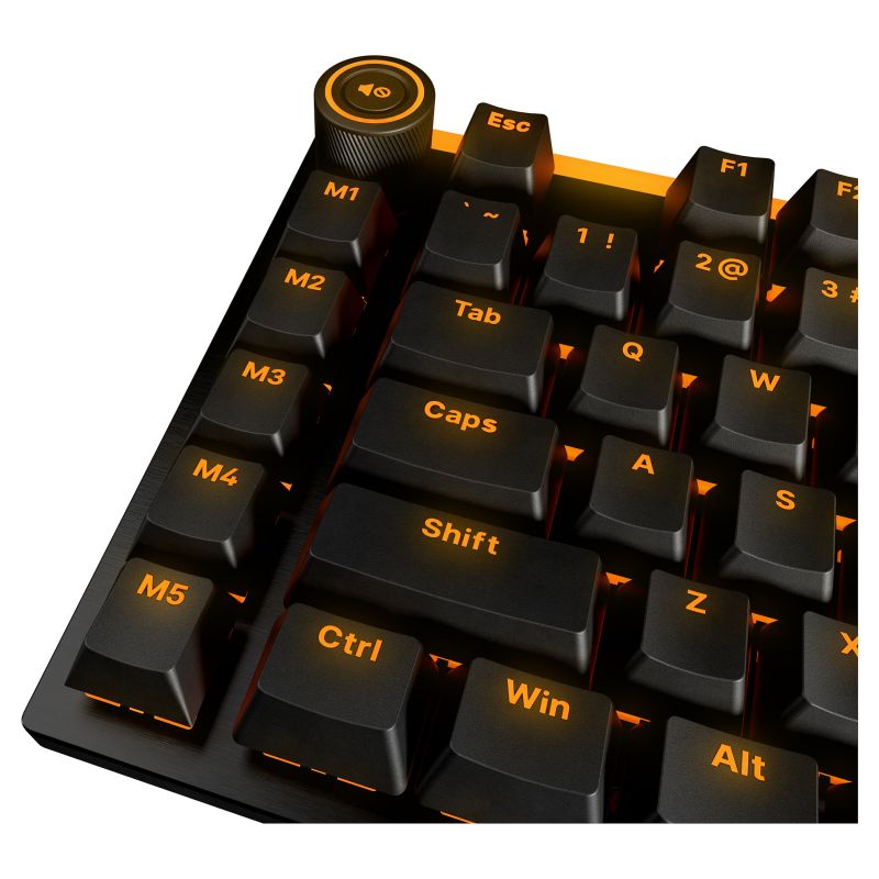 Tastierë Gaming be quiet! Dark Mount Silent Linear USB / Wired / UK Language – Zezë - Figura 5