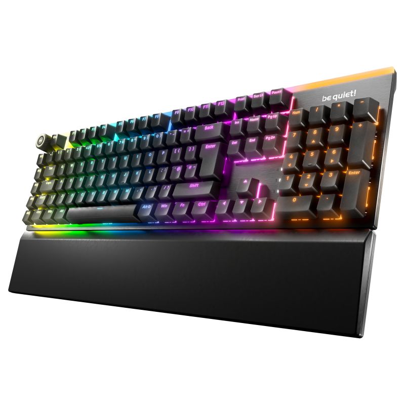 Tastierë Gaming be quiet! Dark Mount Silent Linear USB / Wired / UK Language – Zezë
