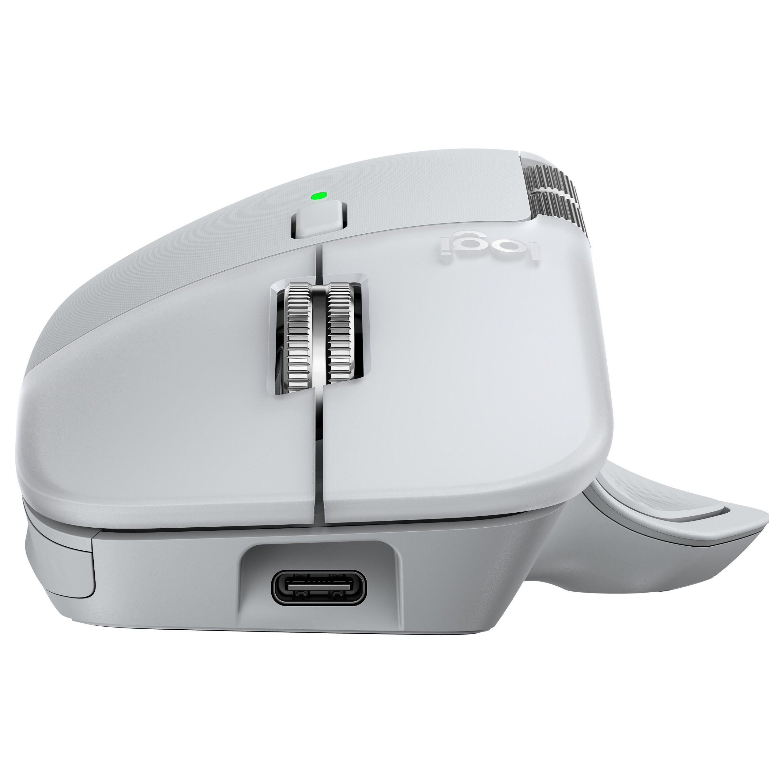 Maus pa kabllo Logitech MX Master 4 / Bluetooth - Bardhë / Argjend - Figura 3