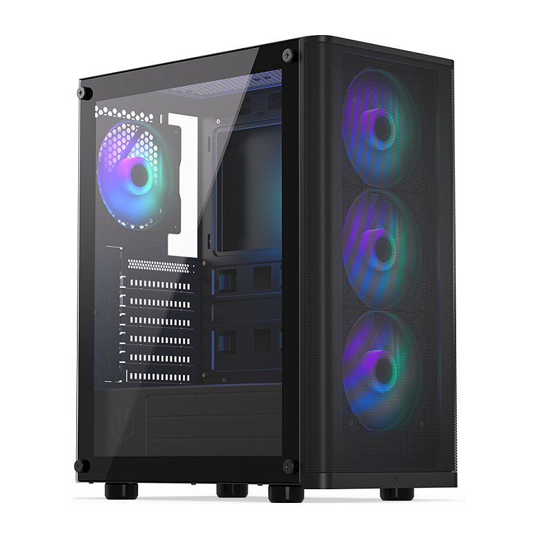 Kasë Endorfy Ventum 200 ARGB -Zezë - Figura 2