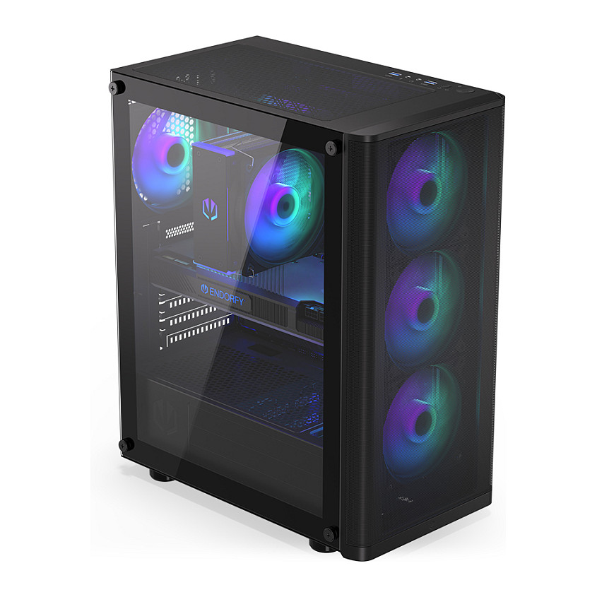 Kasë Endorfy Ventum 200 ARGB -Zezë - Figura 4