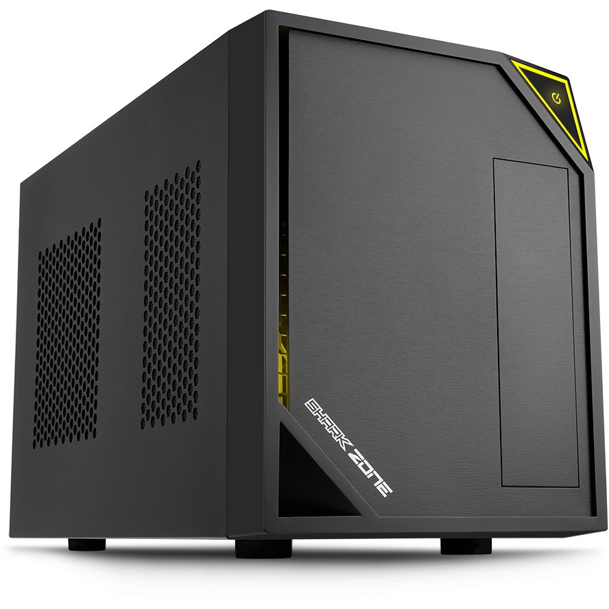 Kasë Sharkoon Shark Zone C10 Mini‑ITX 1xMetal – Zezë - Figura 3