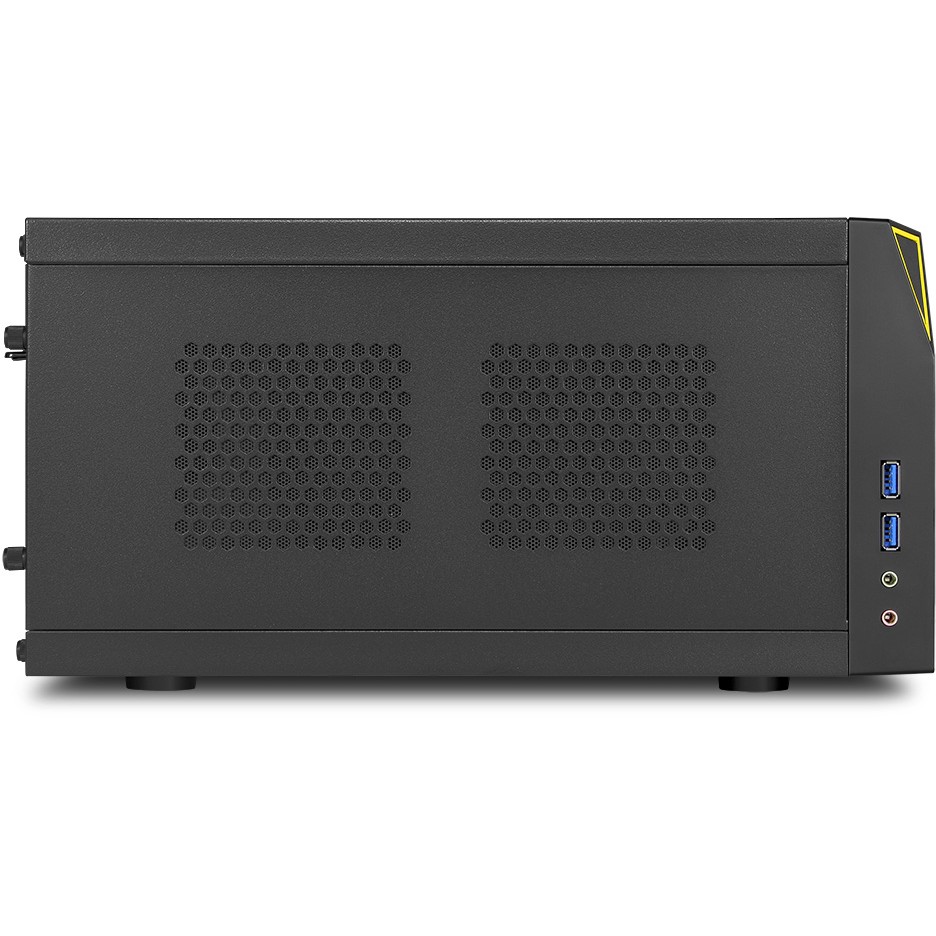 Kasë Sharkoon Shark Zone C10 Mini‑ITX 1xMetal – Zezë - Figura 5