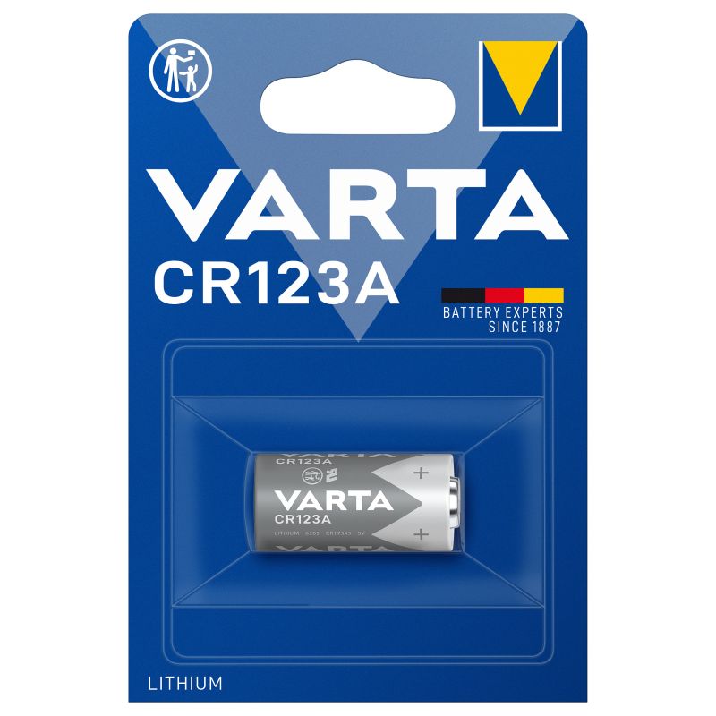 Bateri Lithium Photo Varta CR123A 3V / 1-Pack - Figura 2