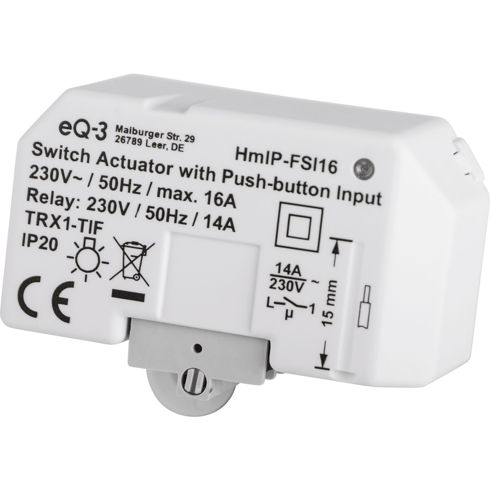 Homematic IP Schaltaktor mit Tastereingang – Unterputz - Figura 3