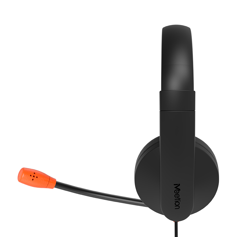 Kufje me kabllo Meetion HP003U Telephone / USB 1.8 m / Rrotullues 180° - Zezë - Figura 3