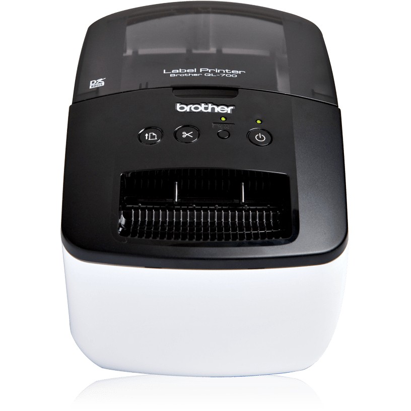 Printer Label Brother QL-700 / USB / 300dpi / 150mm/s - Zezë / Bardhë