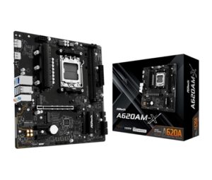 Pllakë Amë AMD AM5 ASROCK A620AM-X / DDR5 / mATX / HDMI+DP