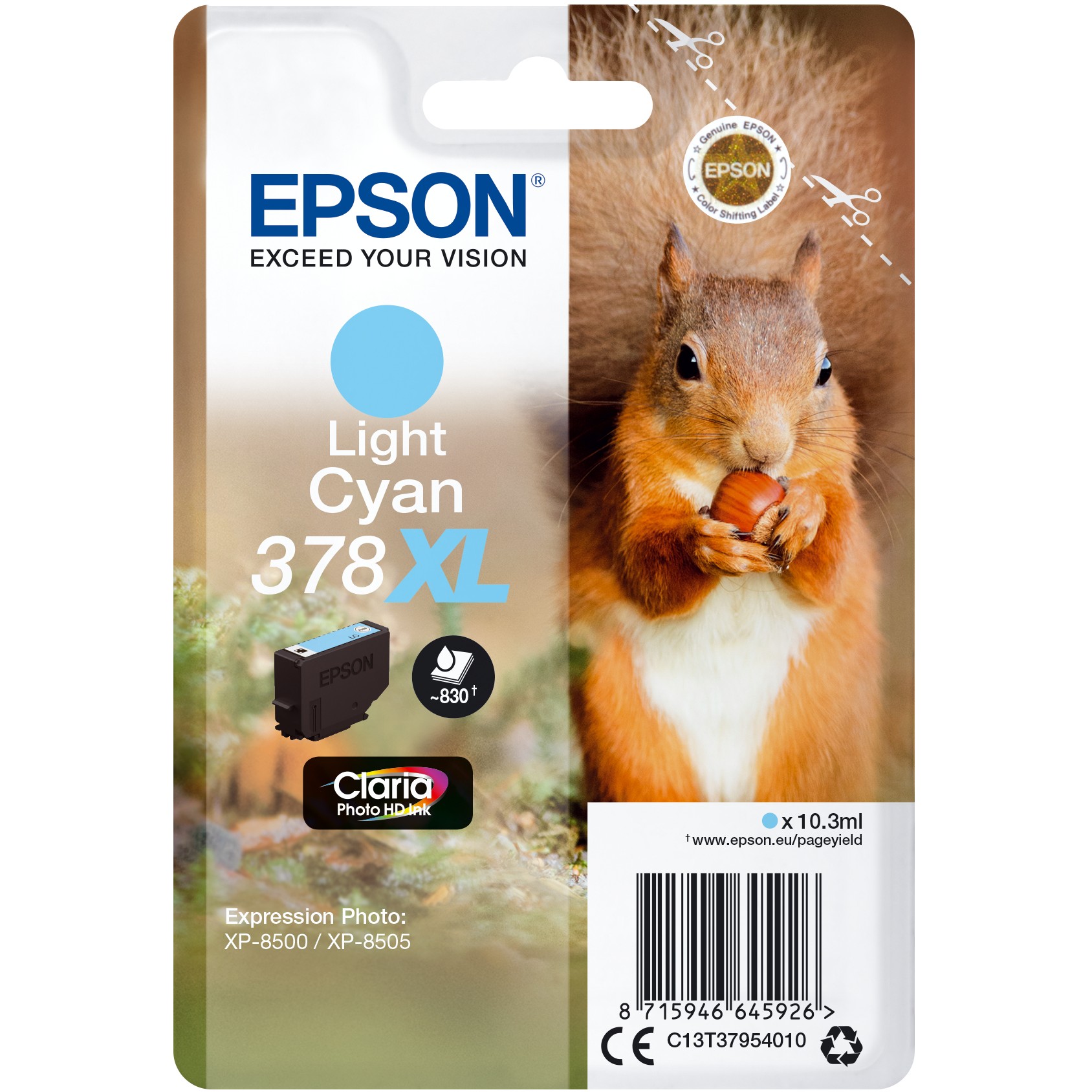 INK Epson 378XL Ink Cartridge C13T37954010/ up to 830 pages – Blu e hapur