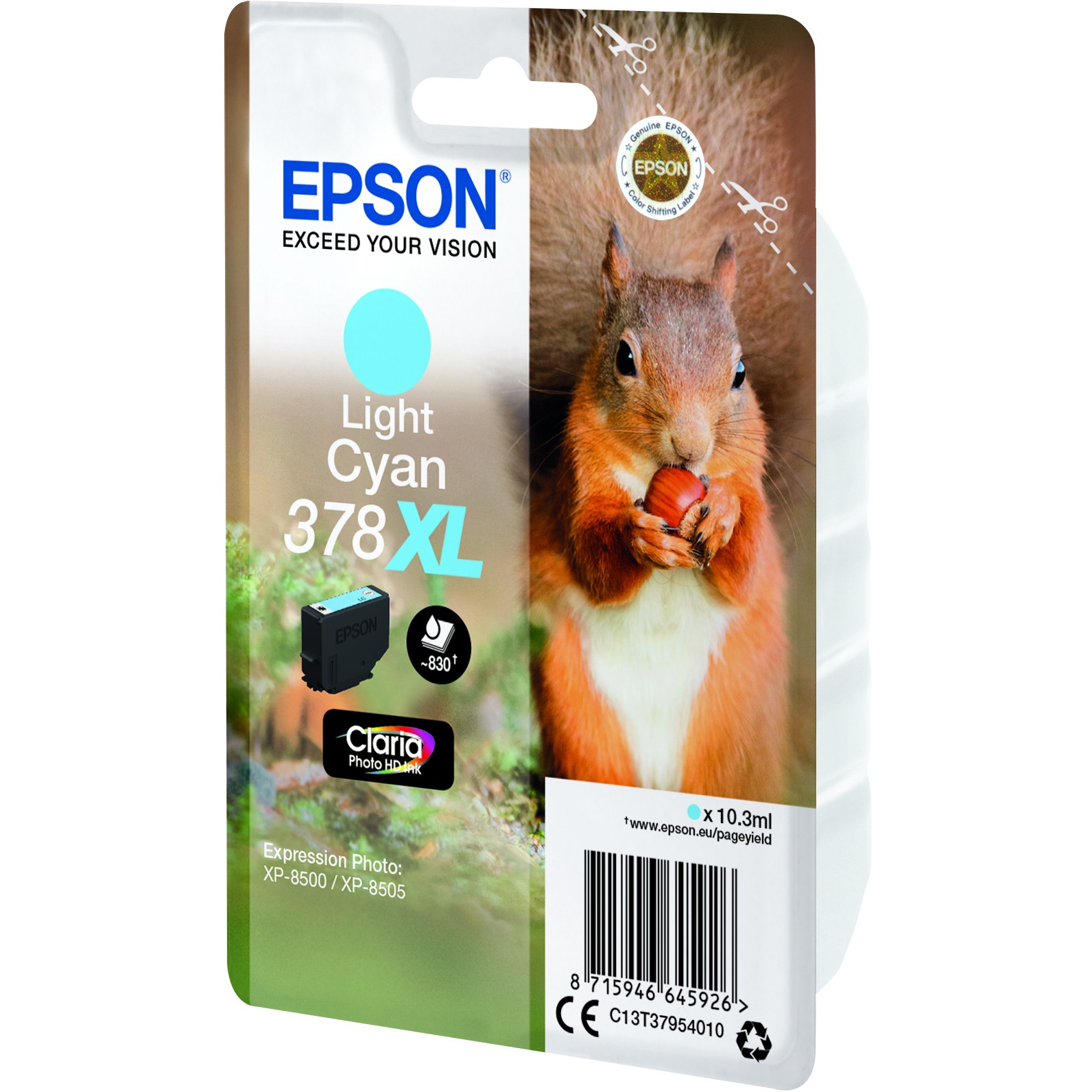 INK Epson 378XL Ink Cartridge C13T37954010/ up to 830 pages – Blu e hapur - Figura 2
