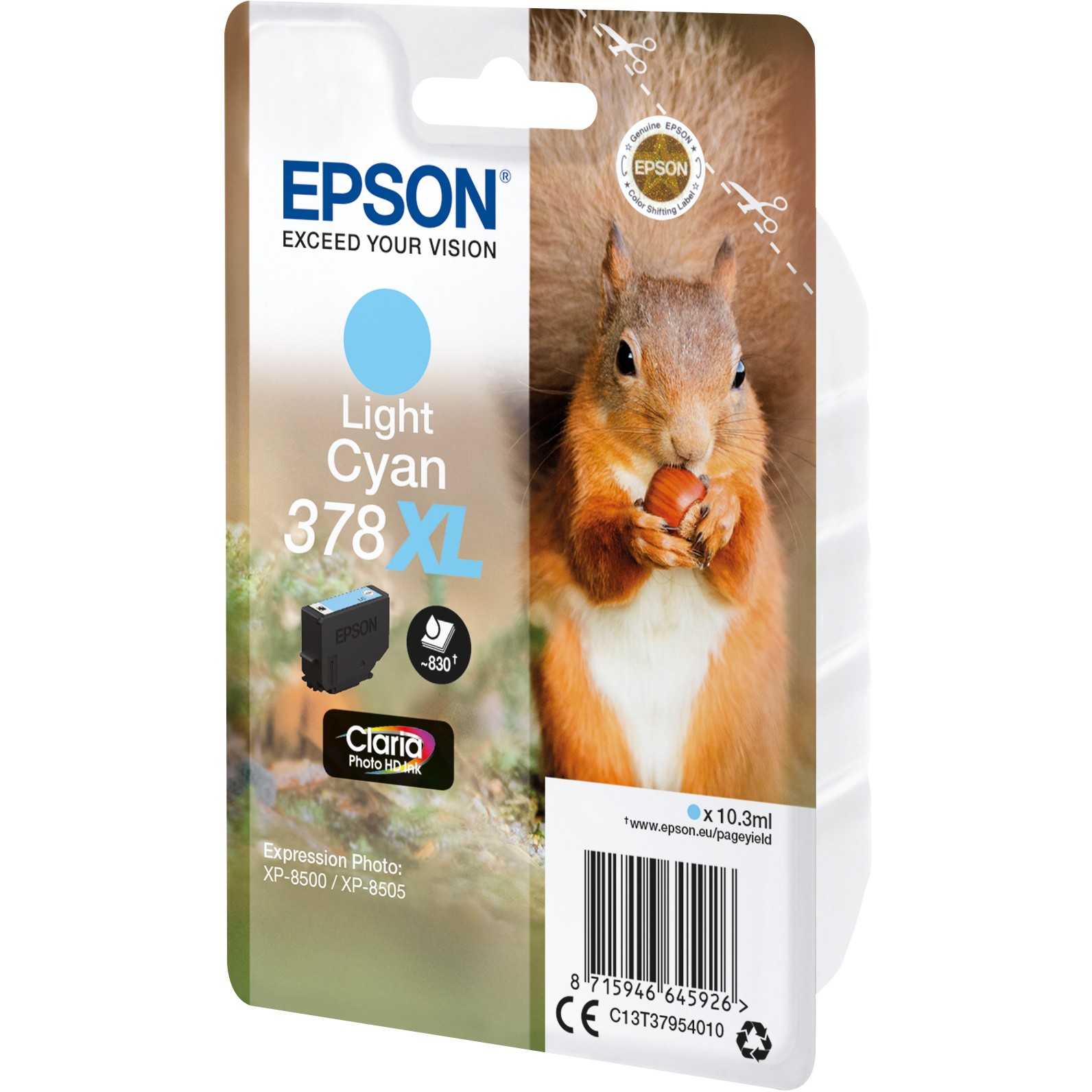 INK Epson 378XL Ink Cartridge C13T37954010/ up to 830 pages – Blu e hapur - Figura 3