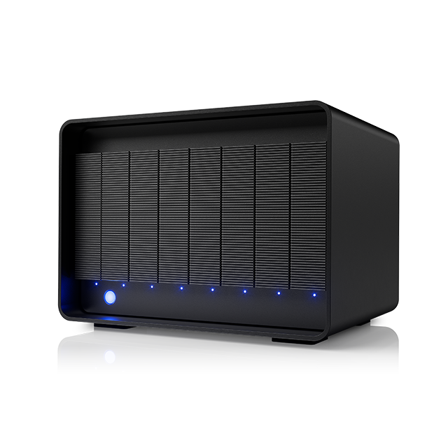 LaCie 8big Pro5 128TB Desktop RAID Storage – 8-Bay Thunderbolt 5 RAID Array, 128TB (8×16TB), Up to 120Gbps