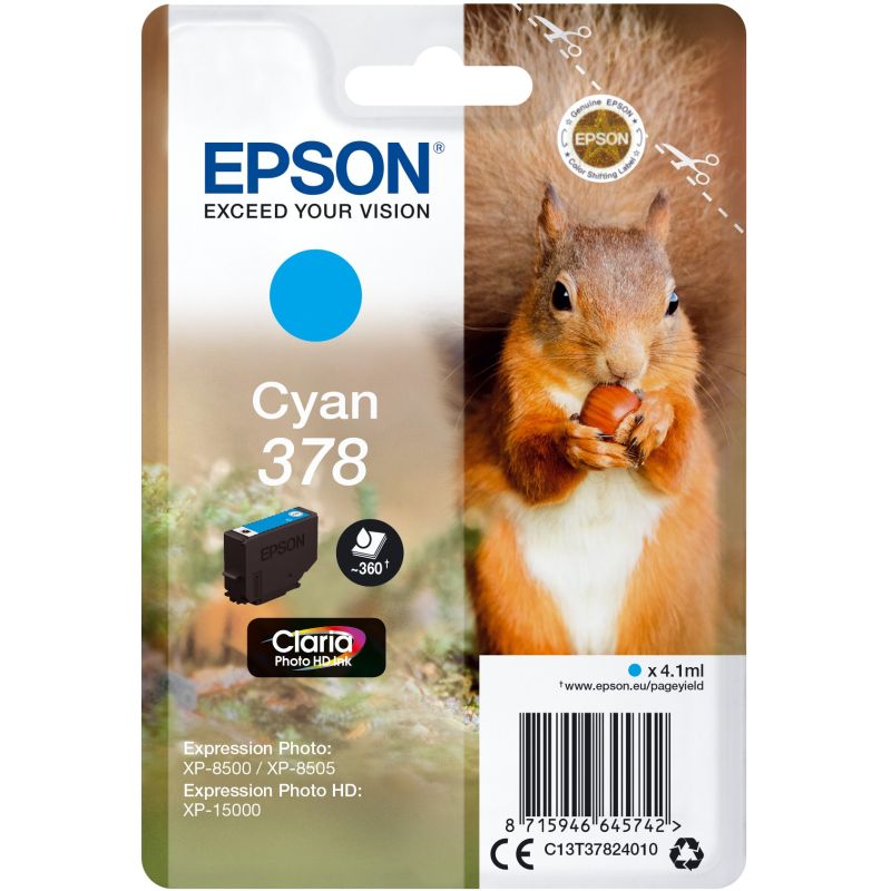 INK Epson C13T37824010 / 360 faqe – Blu