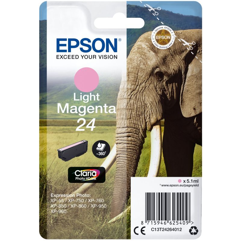 INK Epson C13T24264012 – Rozë e hapur