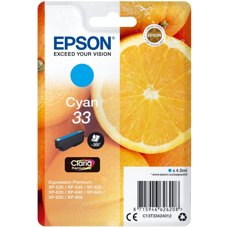 INK Epson C13T33424012 – Blu