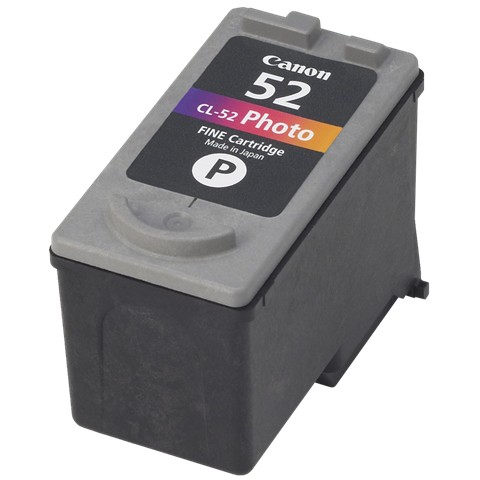 INK Canon CL-52 deri në kapacitet standard sipas ISO/IEC 24711 - Ngjyrë për foto