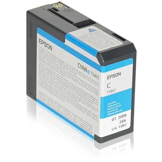 INK Epson C13T580200 deri në kapacitet standard sipas ISO/IEC 24711 - Blu