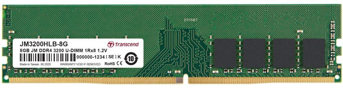 RAM Memorie DDR4 Transcend JetRam 8GB 3200MHz CL22 U-DIMM – JM3200HLB-8G