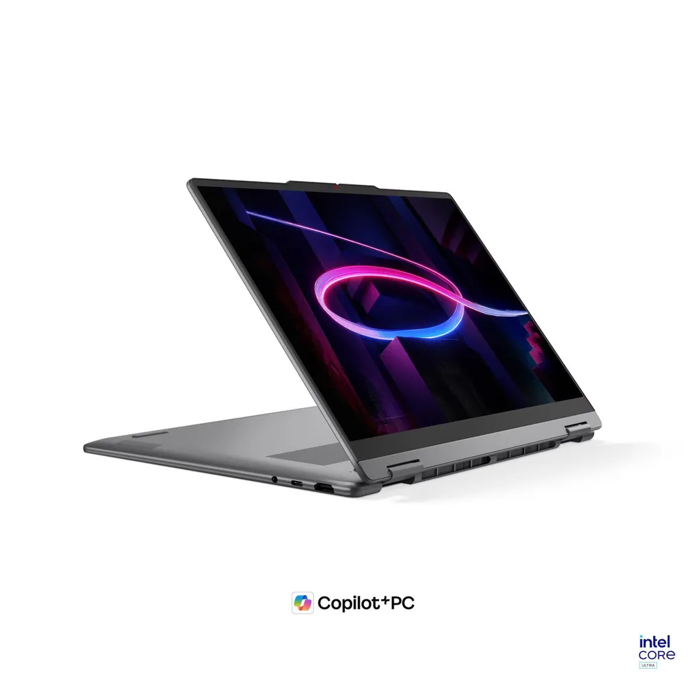Laptop Lenovo Yoga 7i 2-in-1 Aura Edition / Ultra 7 355 / 32GB / 1TB / 14" WQXGA+ 2.8K OLED Touch 60Hz / Intel Graphics / DE -Gri - Figura 3