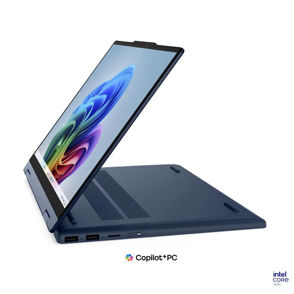 Laptop Lenovo IdeaPad 5i 2-in-1 14IPH11 / Ultra 7 355 / 16GB DDR5 / 512GB / 14″ WUXGA IPS Touch 60Hz / Intel Graphics / DE - Blu e Errët - Figura 2