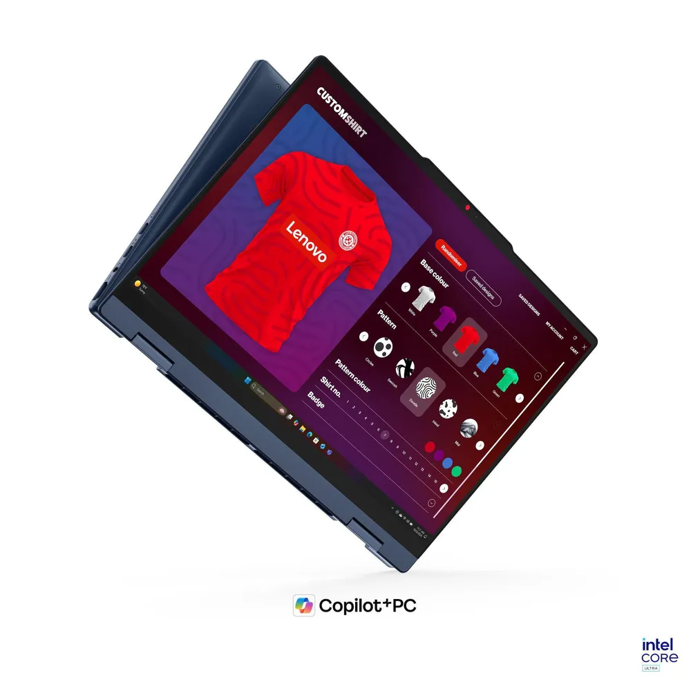 Laptop Lenovo IdeaPad 5i 2-in-1 14IPH11 / Ultra 7 355 / 16GB DDR5 / 512GB / 14″ WUXGA IPS Touch 60Hz / Intel Graphics / DE - Blu e Errët - Figura 3