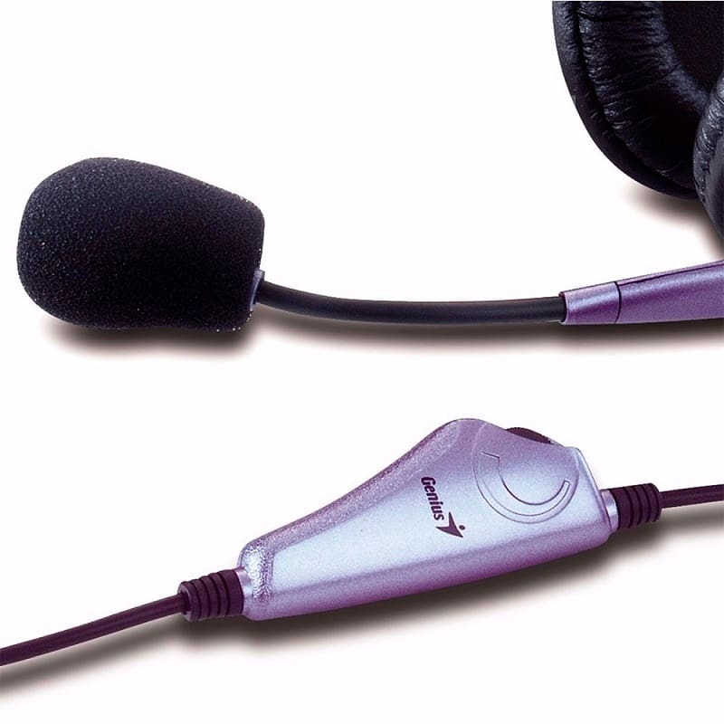 Kufje Genius HS-04S / + Mikrofon / Vjollcë - Figura 4