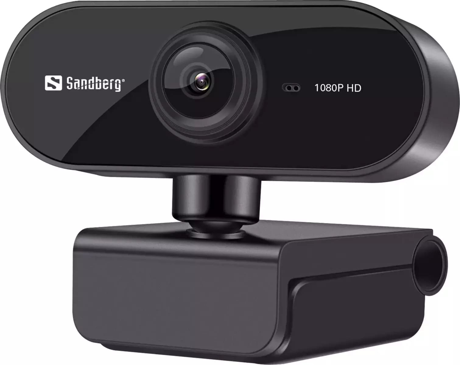Web Kamerë Sandberg / Full HD 1080p / USB / E zezë - Figura 2