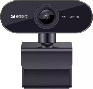 Web Kamerë Sandberg / Full HD 1080p / USB /  E zezë