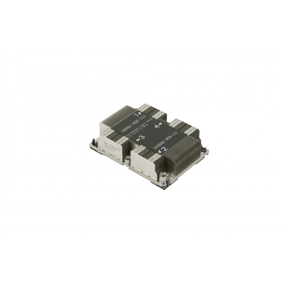 Kabllo për Rrjet Super Micro K Cooler Server SUPERMICRO SNK-P0067PS (3647) 1U Pasiv