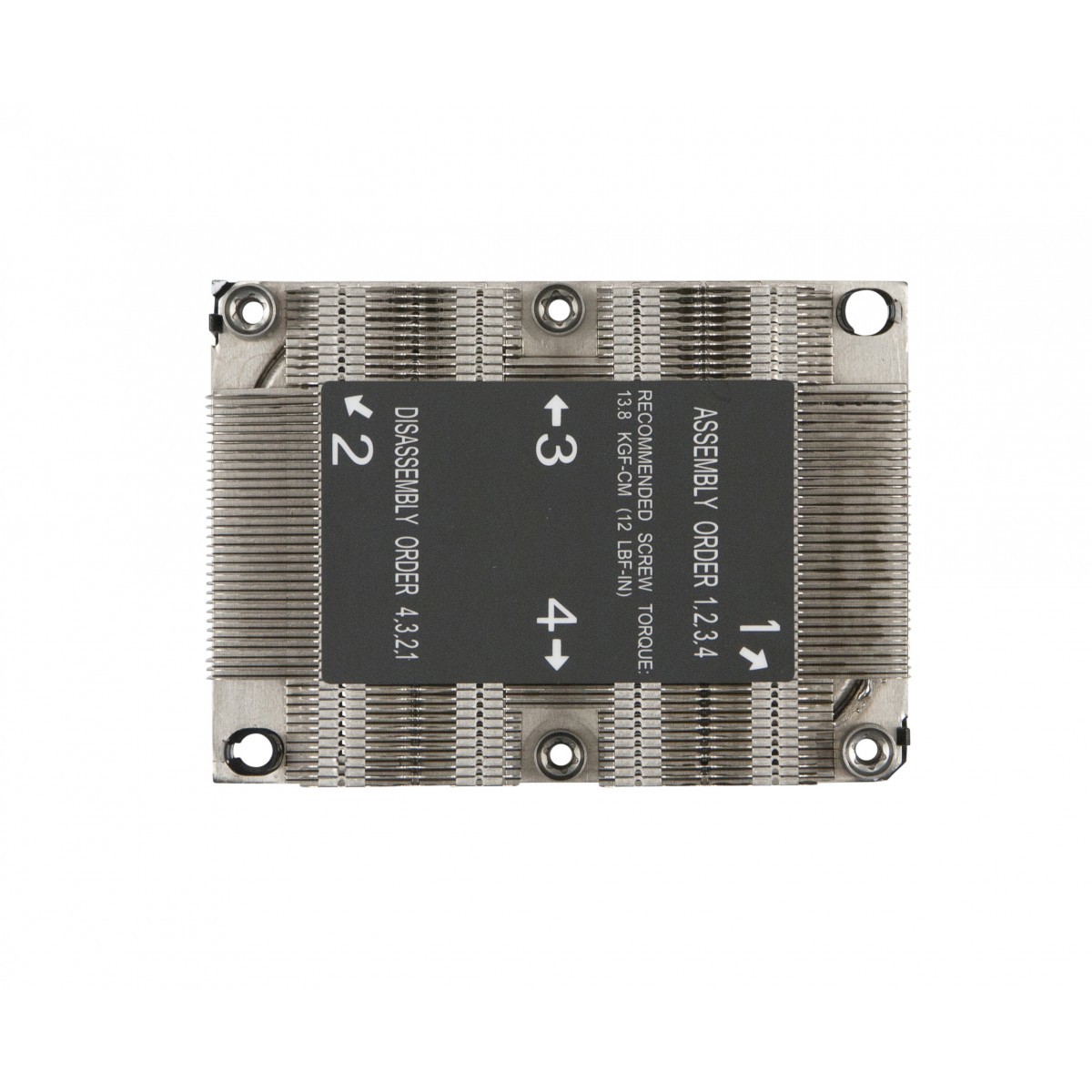 Kabllo për Rrjet Super Micro K Cooler Server SUPERMICRO SNK-P0067PS (3647) 1U Pasiv - Figura 3