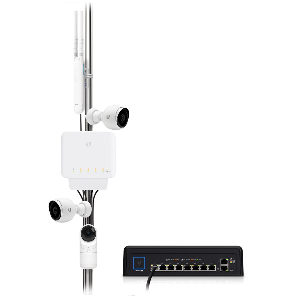 Ubiquiti UniFi Switch Flex USW-Flex 5-Port Gigabit Outdoor PoE Powered Switch - Figura 2