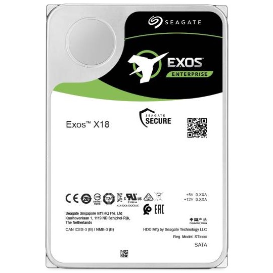 HDD e Brendshme Seagate 16TB Exos X18 ST16000NM004J 7200RPM 256MB
