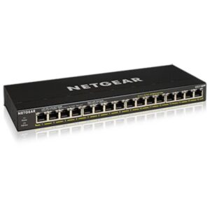 Switch NETGEAR 16P Netgear GS316PP RM PoE+