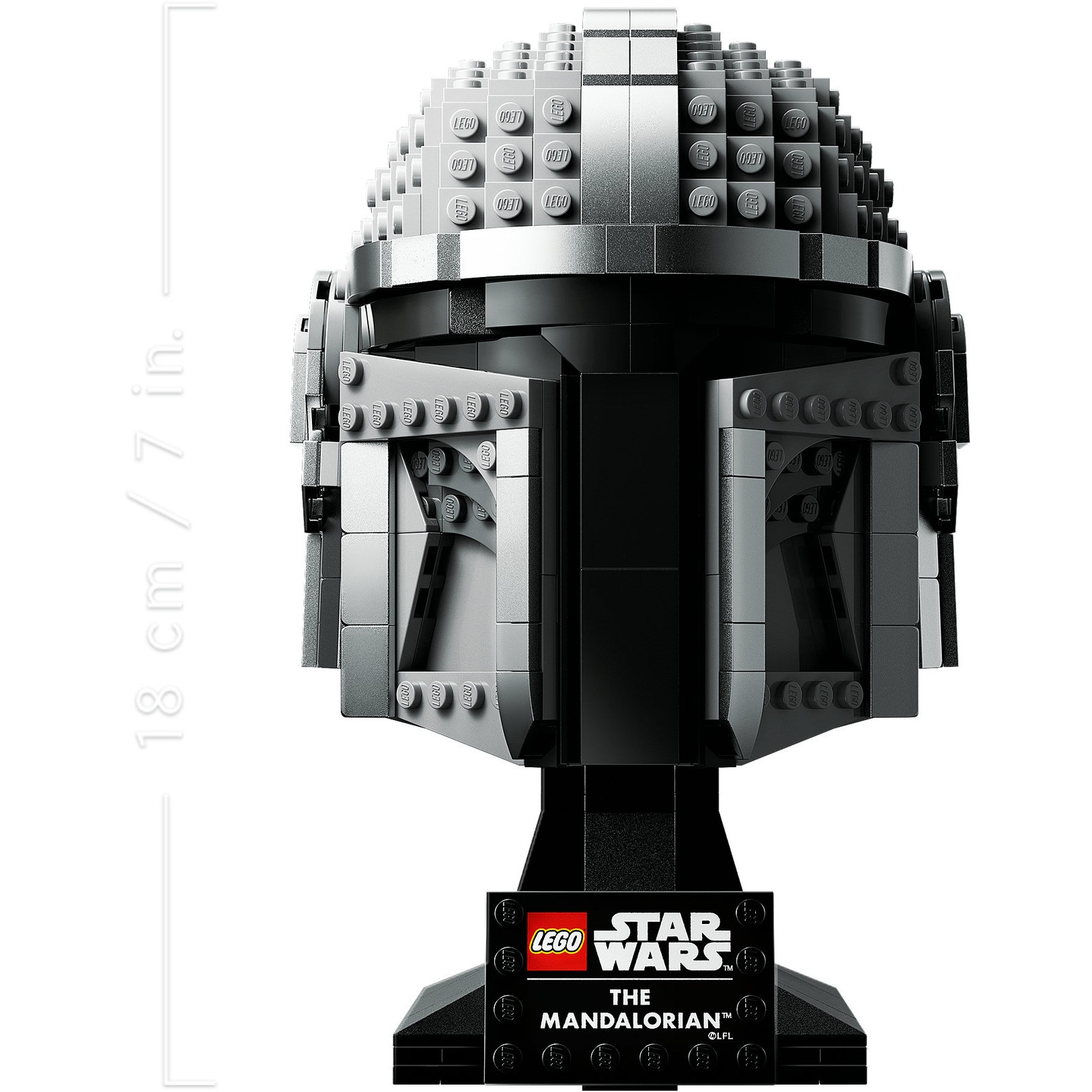 Lego Star Wars Mandalorianer Helm 75328 - Figura 4